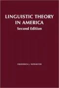 Linguistic Theory in America