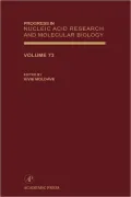 Progress in Nucleic Acid Research and Molecular Biology, Vol. 66