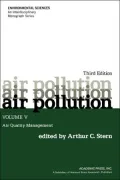 Air Pollution: Air Quality Management, Vol. 5