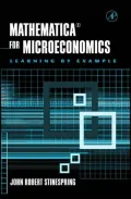 Mathematica for Microeconomics