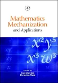 Mathematics Mechanization and Applications