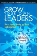 Grow Your Own Leaders: How to Identify, Develop, and Retain Leadership Talent