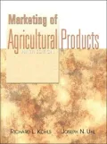 Marketing of Agricultural Products