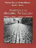 Essentials of Abnormal Psychology Practice Test and Review Manual