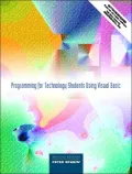 Programming for Technology Students Using Visual Basic