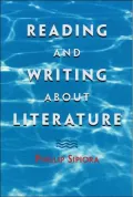 Reading and Writing About Literature