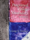 Programed College Vocabulary