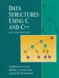 Book cover of Data Structures Using C and C++