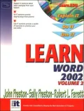 Learn Word 2002 Volume II