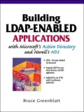 Buildin LDAP-Enabled Applications with Microsoft Active Directory and Novell Directory Service