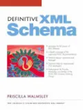 Book cover of Definitive XML Schema (Charles F. Goldfarb Definitive Xml Series)
