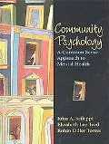 Community Psychology A Common Sense Approach to Mental Health