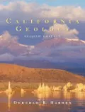 Book cover of California Geology