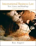 International Business Law: Text, Cases, and Readings