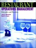 Restaurant Operations Management: Principles and Practices by Jack D. Ninemeier — book cover