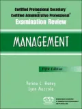 Certified Proffesional Secretary (CPS) Examination and Certified Administrative Proffesional (Cap) Examination Review for Management