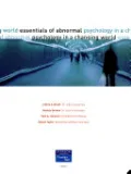 Book cover of Essentials of Abnormal Psychology in a Changing World