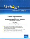 Finite Mathematics for Business Economics, Life Sciences, and Social Sciences (Mathxl Tutori...