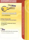 Introduction to Materials Science for Engineers Student Access Kit for Use with Blackboard