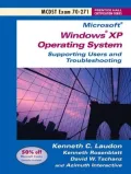 MCDST Exam 70-271 : Supporting Users and Troubleshooting a Microsoft Windows XP Operating System