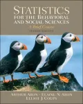 Statistics for the behavioral and social sciences