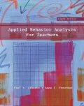 Book cover of Applied Behavior Analysis for Teachers