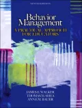 Behavior Management: A Practical Approach for Educators