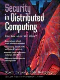 Security in Distributed Computing: Did You Lock the Door?
