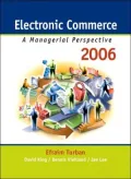 Electronic Commerce: A Managerial Perspective 2006