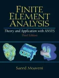 Book cover of Finite Element Analysis Theory &amp; Application with ANSYS