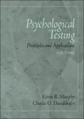 Psychological Testing: Principles and Applications