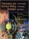 Professional and Technical Writing
