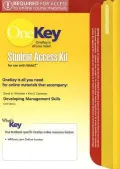 Developing Management Skills Student Access Kit for Use with WebCT
