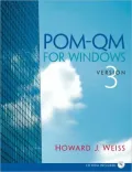 POM-QM for Windows, Version 3 - Text