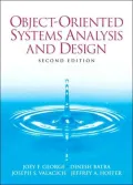 Object-Oriented Systems Analysis and Design