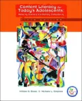 Content Literacy for Today's Adolescents: Honoring Diversity and Building Competence