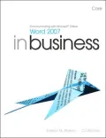 Communicating with Microsoft Office Word 2007 In Business, Core by Joseph Manzo — book cover