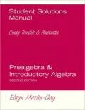 Prealgebra and Intro. Algebra -Stud. Solution Manual.