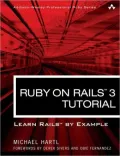 Ruby on Rails 3 Tutorial: Learn Rails by Example