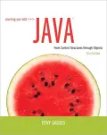 Starting Out with Java: From Control Structures through Objects