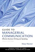 Guide to Managerial Communication