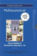 Social Studies in Elementary Education Student Access Code Includes Pearson eText