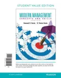 Modern Management