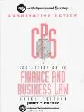 Finance and Business Law: Self-Study Guide - Janet T. Cherry - Paperback