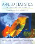 Applied Statistics for Engineers and Scientists : Using Microsoft Excel and MINITAB