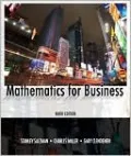 Mathematics for Business (MyMathLab Series)