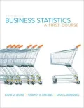 Business Statistics: A First Course