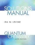 Student Solutions Manual for Quantum Chemistry