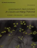 Book cover of Assessment Procedures for Counselors and Helping Professionals