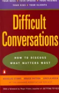 Book cover of Difficult Conversations: How to Discuss What Matters Most